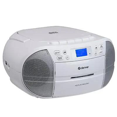 Kaufen Denver TDC-280W Weiß Radiorekorder • 74.54€