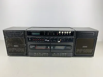 Kaufen Intersound MC-30D Radio Double Cassette Recorder #CB49 • 100€