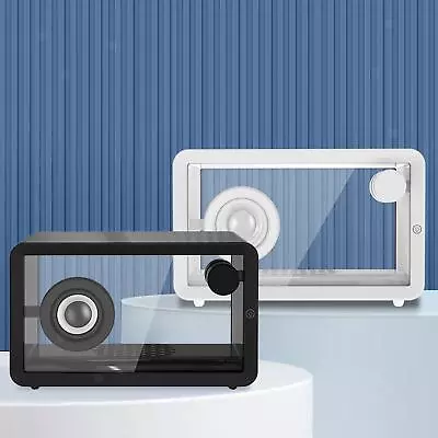 Kaufen Transparenter Lautsprecher DIY V 5.1 Einfach Mit Bunten Lichtern Für • 48.75€