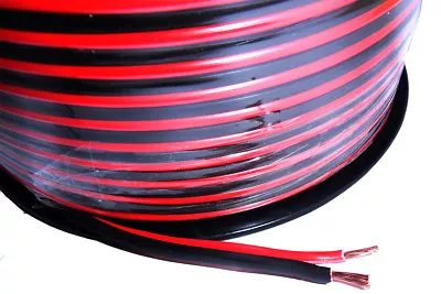 Kaufen Meterware Lautsprecherkabel Rot / Schwarz 2 X 2,5 Qmm • 1€