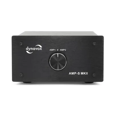Kaufen DYNAVOX AMP-S MKII Verstärker/Boxen Umschalter Schwarz • 109€