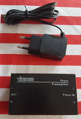Kaufen Vivanco PA 115 - Phono - Vorverstärker - Inkl. Netzteil - Schwarz • 35€