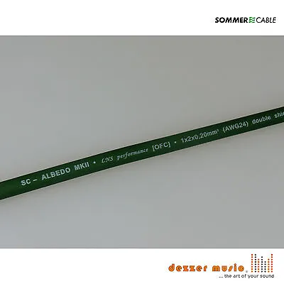Kaufen 2x 0,3 M Cinch-Kabel Albedo Neutrik/Rean Sommer Cable NF-Kabel Phonokabel..oG • 45.90€