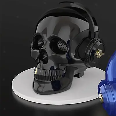 Kaufen Schädel Bluetooth Lautsprecher Handy Halter Kreativ Mit Stereo Sound Für Schreibtisch • 32.46€