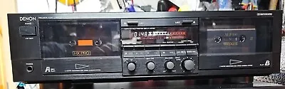 Kaufen Denon DRW - 750 Tape Deck Kassettendeck Doppelkassetten • 65€