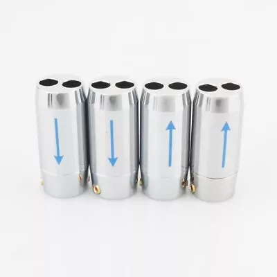 Kaufen Aluminium HiFi Lautsprecher Hose Y Splitter Für RCA Bi-Draht Kabel • 11.89€