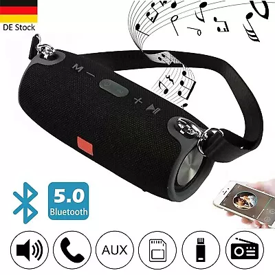 Kaufen 40W Tragbarer Wireless Bluetooth Lautsprecher Stereo Speaker SD AUX USB Musicbox • 19.95€