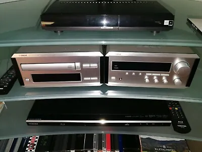 Kaufen Yamaha PianoCraft RX-E100 / CDX-E100 + Boxen +Spectral Ständer • 180€