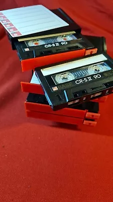 Kaufen Audiokassetten ►BASF CR-S II 90 In C-Box◄ Tapedeck Musik Cassetten 6 STK! Top • 1€
