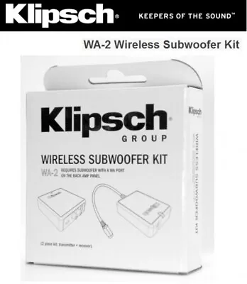 Kaufen Klipsch WA-2 - Wireless Plug 'n Play Subwoofer Kit Für Subwoofer Mit WA-Port • 179€