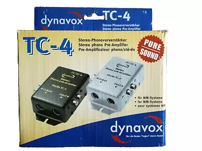 Kaufen Phonovorverstärker TC-4 Dynavox Stereo HiFi-Verstärker Schwarz • 24.99€