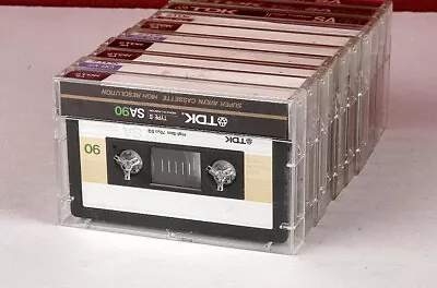 Kaufen 10 Stück TDK SA90 Cassetten Gebraucht Used Cassette Tapes • 8€