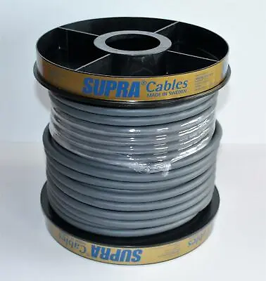Kaufen Supra Cables LoRad SPC 2.5 Silver Anniversary Edition Netzkabel Meterware • 28€