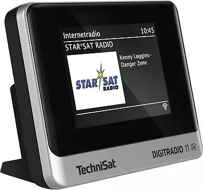Kaufen Technisat DIGITRADIO 11 IR Stereo-Tuner, Internet-Radiowiedergabe Schwarz-Silber • 117.99€