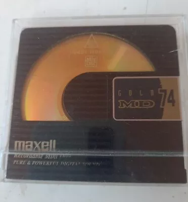 Kaufen MD 74 Maxell Gold EDITION  Mini Disc Gebraucht • 2.95€