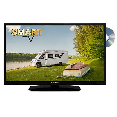 Kaufen Telefunken T24X840 Mobile Smart TV Mit DVD-Laufwerk 24 Zoll DVB/S/S2/T2/C 12/230 • 219.95€