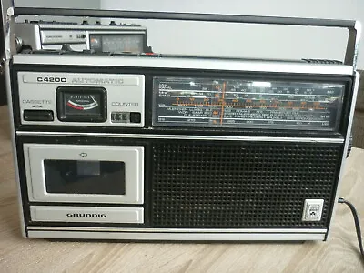 Kaufen Grundig C 4200 Automatic Radiorekorder -defekt- • 10€