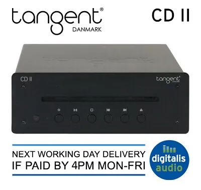Kaufen Tangent CD II Kompakt HiFi CD Player Mit Optischem Ausgang Und Fernbedienung - Schwarz • 155.24€