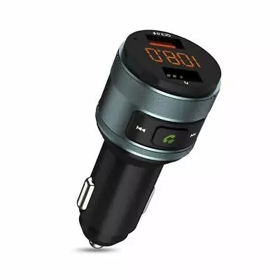Kaufen Bluetooth FM Transmitter KFZ Auto Radio MP3 Player Dual USB-Ladegerät Adapter • 17.69€