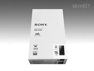 Kaufen Sony Walkman 16GB Hi-Res A Serie Audio Player NW-A105 Schwarz DHL Schnell Neu • 295.76€