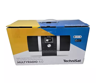 Kaufen TechniSat MULTYRADIO 4.0 -  Internetradio, WLAN Radio, DAB+, UKW Schwarz/Silber • 199€