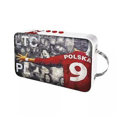 Kaufen Bluetooth Tragbarer Lautsprecher Mit Polnischem Fußball-Team-Thema 10 W Klarer Sound-Bass • 16.51€
