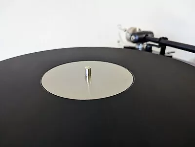 Kaufen Elusive Audio AcrySS Acryl Plattenspieler Platte Matte - Matt Schwarz/5 Mm/294 Mm OD • 56.36€