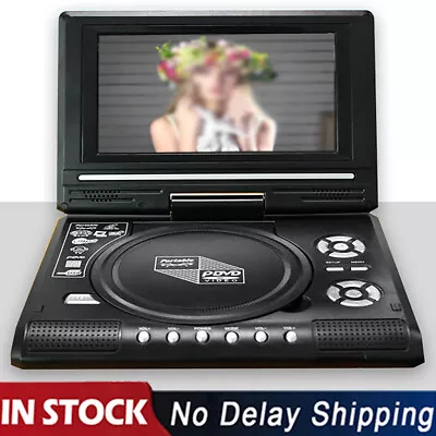 Kaufen DVD Player Mit HD Drehbar Bildschirm Tragbarer Player Mobiler DVD Spieler NEU • 49.99€