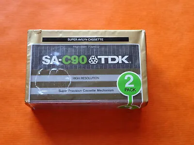 Kaufen 2x TDK SA 90 MC Kassette Tape 1978 NEU Und OVP • 29.99€