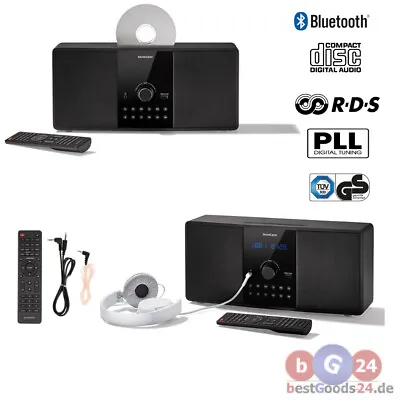 Kaufen Bluetooth Stereoanlage 4/1 Musik Mp3 CD Radio Tuner Aux Fernbedienung USB Player • 78.90€