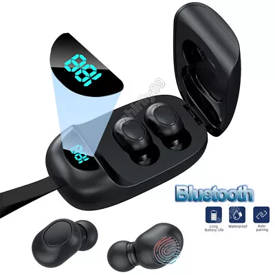 Kaufen TWS Bluetooth 5.0 Kopfhörer Parrador Kabellos In-Ear Headset Stereo Bass Ladebox • 11.90€
