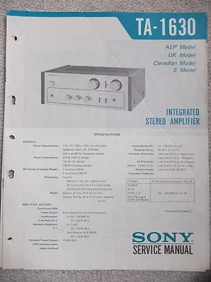 Kaufen Sony Servicemanual, Alle Typen, 70er - 80er Jahre, HiFi, Walkman, Discman, • 9.90€