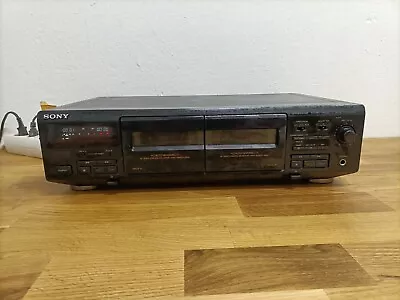 Kaufen Sony TC-WE405 Kassettendeck Doppel Cassette Deck Ungetestet  • 39.99€