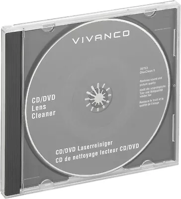 Kaufen Laserreiniger PC CD DVD Lens Cleaner Vivanco 39753 • 10.90€