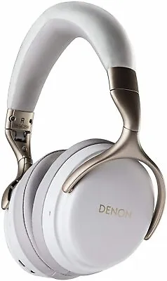 Kaufen DENON Kabellos Kopfhörer AH-GC25W Weiß Neu IN Karton • 168.64€