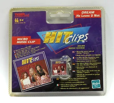 Kaufen Tiger Electronics Hasbro HIT CLIPS Micro Music System DREAM He Loves U Not • 9.99€