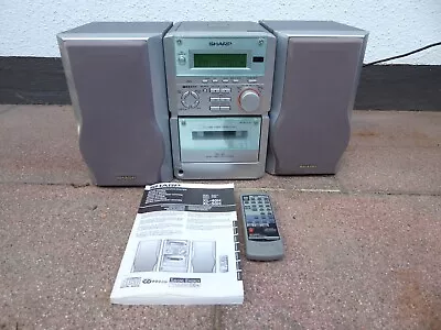Kaufen SHARP Mikro Kompakt Micro Compact Stereoanlage XL 40H CD/Kassette/Radio • 40€