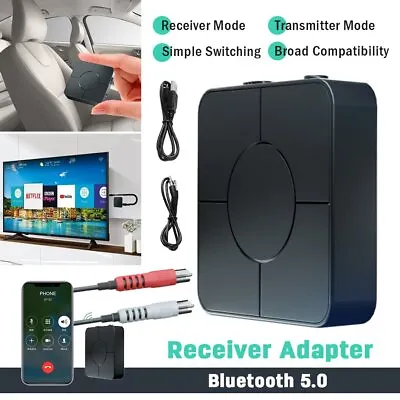 Kaufen Bluetooth Audio Transmitter Empfänger Sender Receiver Musik Stereo Adapter DE • 12.89€