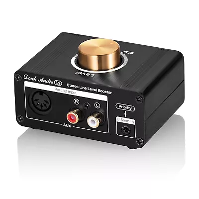 Kaufen Douk Audio Line Level Booster Amplifier Stereo Preamp 20dB Gain + Volume Control • 33.69€