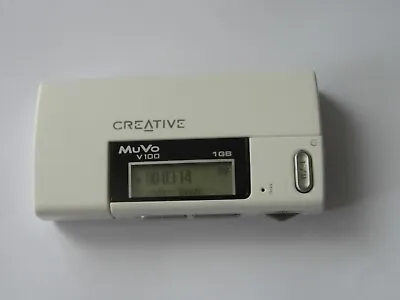 Kaufen MP3 CREATIVE MUVO V100  1GB !  TESTED 100% WORKING !  Digital Audio Player ! • 49.57€