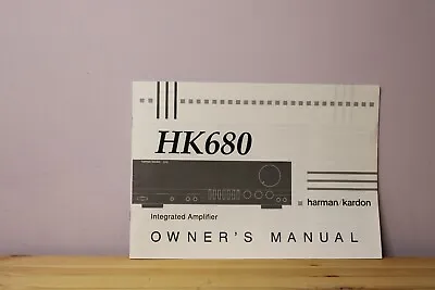 Kaufen Harman / Kardon  HK-680  Bedienungsanleitung • 11.90€