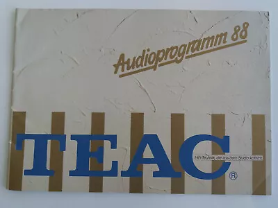 Kaufen TEAC Audioprogramm 88 Germany Version • 19.95€