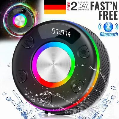 Kaufen Wireless Bluetooth 5.3 Lautsprecher Box Stereo Freisprechfunktion Mit Saugnapf • 27.99€