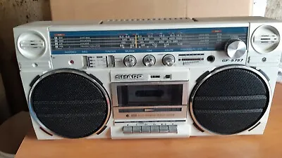 Kaufen Poste Radio Cassette SHARP GF-5757 Vintage An  70's 80's Made In JAPAN • 99.90€