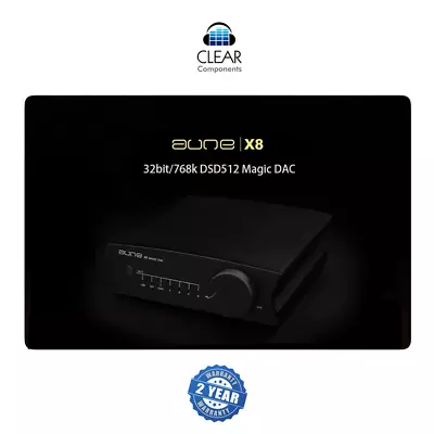 Kaufen AUNE X8 768kHz DSD DAC DIGIT. KHV ANALOG CONV USB DA - AD WANDLER HIGHEND - BL • 304.50€