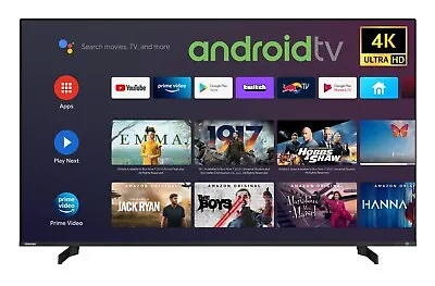 Kaufen Toshiba 65 Zoll LED Fernseher / Android TV 4K UHD & HDR Dolby Vision Gebraucht • 419.99€
