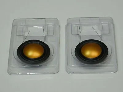 Kaufen Paar Generischer Monitor Audio Bronze Ersatz Hochtöner Laut Lautsprecher Spule Folien • 34.90€