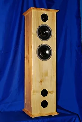 Kaufen PINUS MEX 900 Lautsprecher Boxen PAAR 2x140/360 Watt HOLZ Fichte LANDHAUS-STIL • 499€