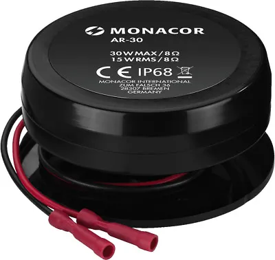 Kaufen Monacor AR-30 Exiter Körperschallwandler Resonator Oberflächenlautsprecher • 29.99€