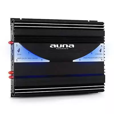 Kaufen 4 Kanal HiFi Auto Endstufe Verstärker Car Amplifier LED Stereo Endstufe 2800W • 59.99€